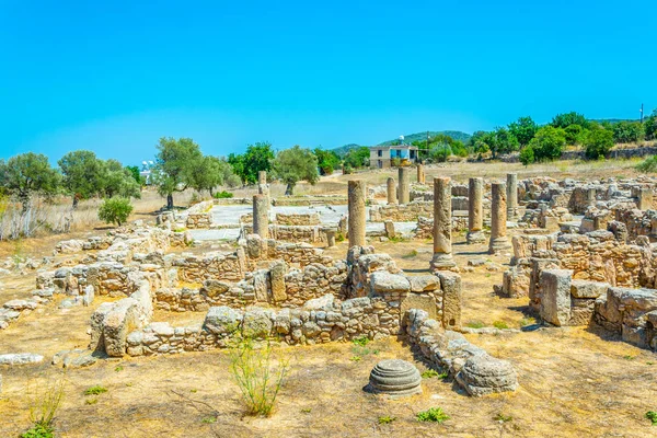 Ruinas Basílica Agia Triada Península Karpaz Jalá —  Fotos de Stock