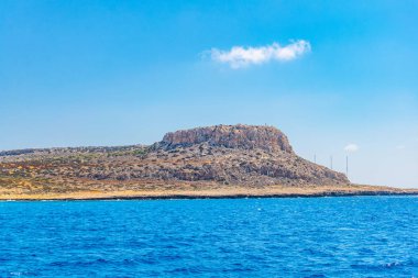 Cape Greco Milli parkta Güneydoğu cypru