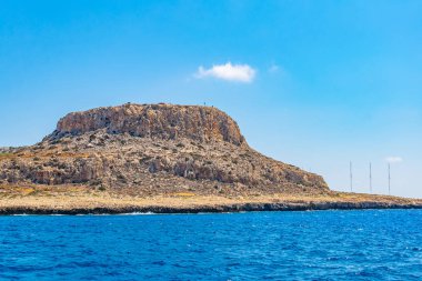 Cape Greco Milli parkta Güneydoğu cypru