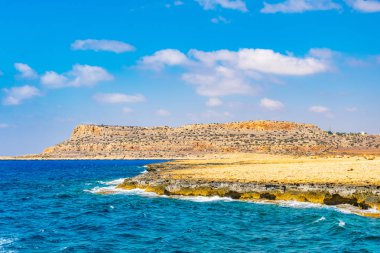 Cape Greco Milli parkta Güneydoğu cypru