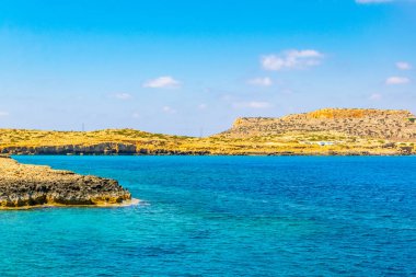 Cape Greco Milli parkta Güneydoğu cypru