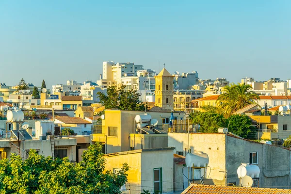 Vista Aerea Larnaca Liguu — Foto Stock