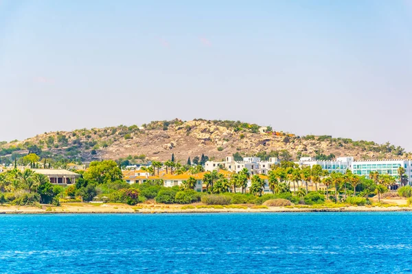 Гостиничные Курорты Пляжи Расположенные Недалеко Пернера Кипре — стоковое фото
