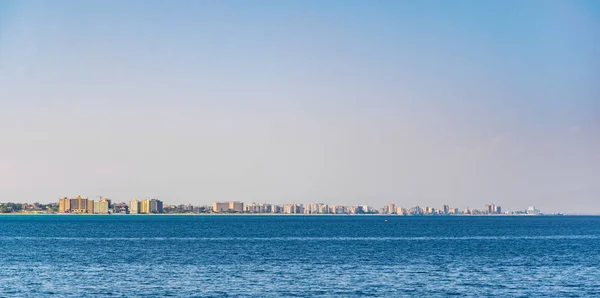 Seaside Warosii Spektakularne Ruiny Hotele Famagusta Cypru — Zdjęcie stockowe