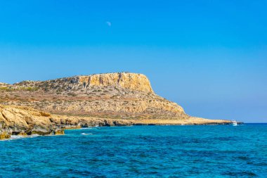 Cape Greco Milli parkta Güneydoğu cypru