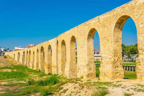Kamares Akwedukt Larnace Cypru — Zdjęcie stockowe