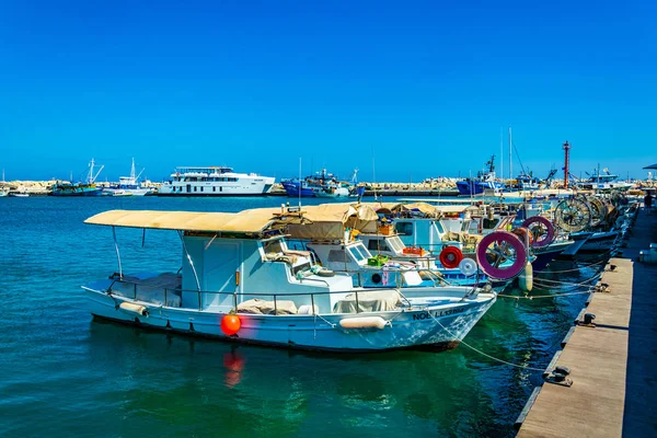 Limassol Chipre Agosto 2017 Antiguo Puerto Limassol Transformado Una Animada —  Fotos de Stock