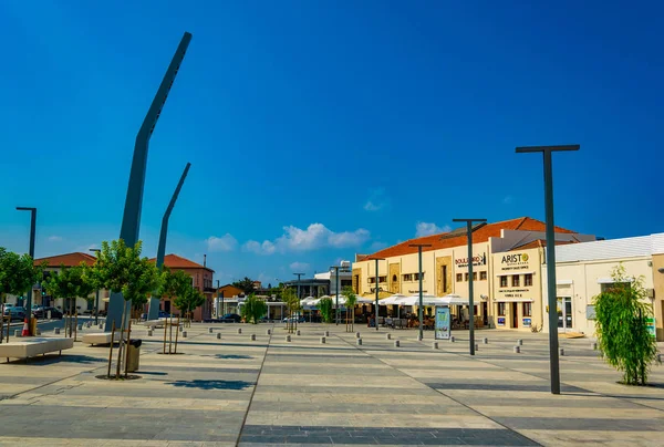 パフォス キプロス 2017 Cypru パフォスのモダンなセンターのビュー — ストック写真