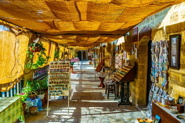 Lefkosa Cyprus August 2017 Arcade Buyuk Han Lefkosa Cypru — Stock Photo, Image