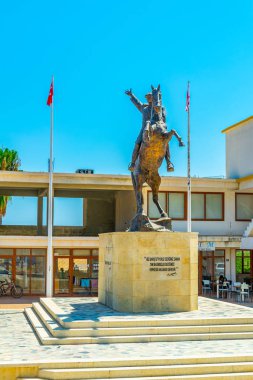 Dipkarpaz, Kıbrıs, 27 Ağustos 2017: Şehir Merkezi Dipkarpaz, Cypru görünümünü