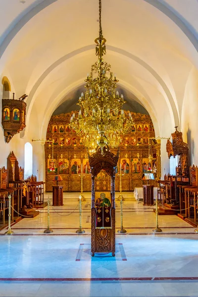 Dipkarpaz Κύπρος Αυγούστου 2017 Εσωτερικό Του Μοναστηριού Του Αποστόλου Ανδρέα — Φωτογραφία Αρχείου