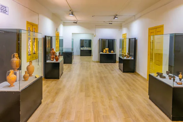 Famagusta Cyprus Augustus 2017 Interieur Museum Van Pictogrammen Binnenkant Van — Stockfoto