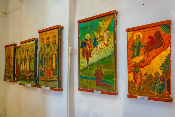 Famagusta Chipre Agosto 2017 Interior Del Museo Iconos Dentro Del — Foto de Stock