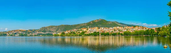 Waterfront Kastoria Greec — Stock Photo, Image