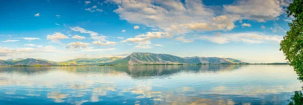 Lago Orestiada Kastoria Grecia — Foto Stock