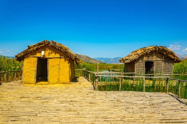 yeniden oluşturulan köyü Choros Proistorikos, Dispilio, Greec