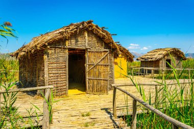 yeniden oluşturulan köyü Choros Proistorikos, Dispilio, Greec