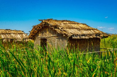 yeniden oluşturulan köyü Choros Proistorikos, Dispilio, Greec