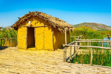 yeniden oluşturulan köyü Choros Proistorikos, Dispilio, Greec