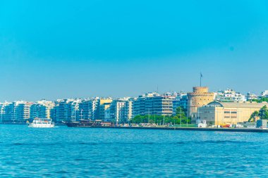 Beyaz Kule sahil mesire Selanik'te, Greec,