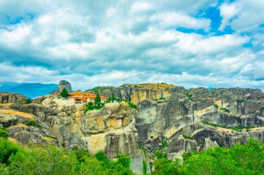 Meteora, Greec Kutsal Teslis Manastırı