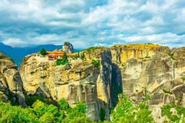 Meteora, Greec Kutsal Teslis Manastırı