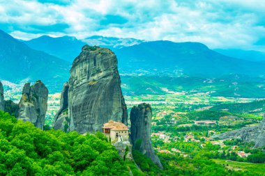 Meteora, Greec, Roussanou Manastırı