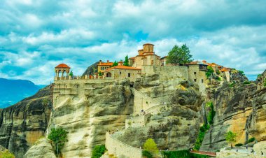 Meteora, Greec, Varlaam Manastırı