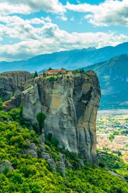 Meteora, Greec Kutsal Teslis Manastırı