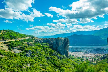 Meteora, Greec Kutsal Teslis Manastırı