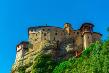 Meteora, Greec, Roussanou Manastırı