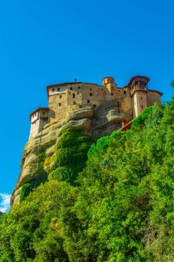 Meteora, Greec, Roussanou Manastırı