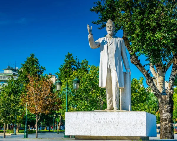 Statue Eleftherios Venizelos Thessaloniki Greec — Stock Photo, Image