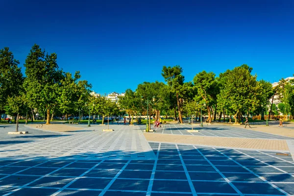 Площадь Венизелос Салониках Греция — стоковое фото