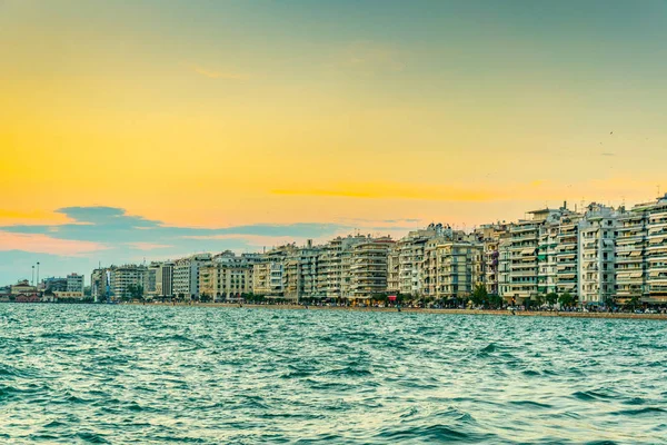 Boulevard Thessaloniki Griekse — Stockfoto