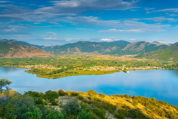 Orestiada Lago Kastoria Greec —  Fotos de Stock