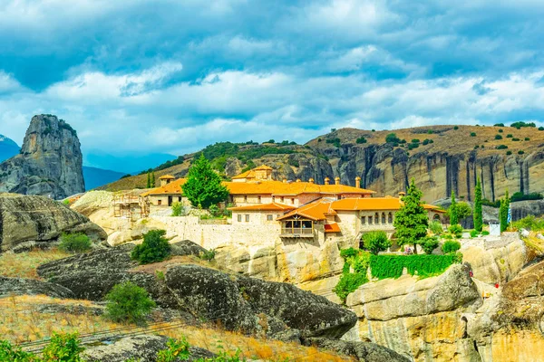 Santísimo Monasterio Trinidad Meteora Grecia — Foto de Stock