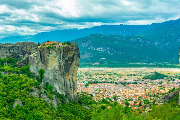 Monastero Della Santa Trinità Meteora Grecia — Foto Stock