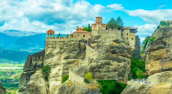 Monasterio Varlaam Meteora Greec — Foto de Stock