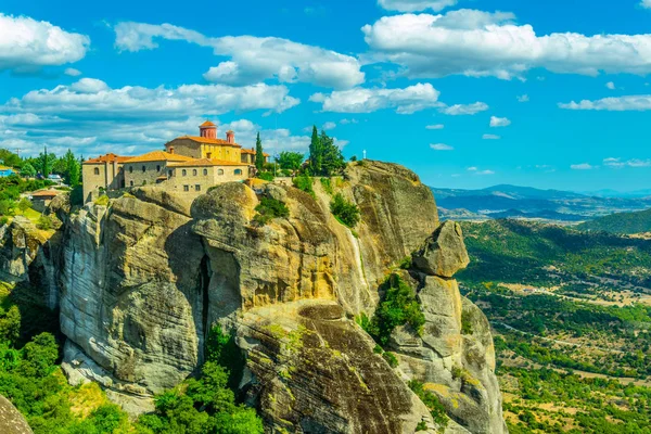 Monasterio San Esteban Meteora Greec — Foto de Stock