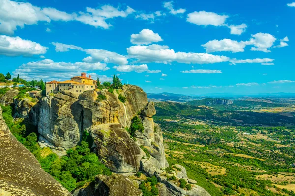 Monasterio San Esteban Meteora Greec — Foto de Stock