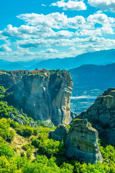 Meteora Greec Kutsal Teslis Manastırı — Stok fotoğraf