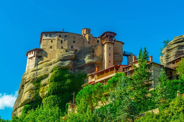 Klooster Van Roussanou Meteora Griekse — Stockfoto