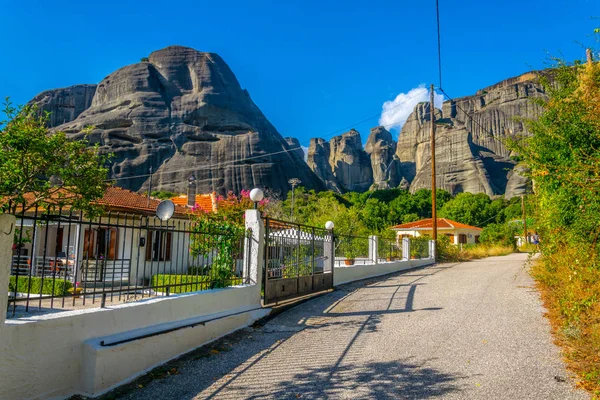 希腊的 Kastraki 村景观 — 图库照片
