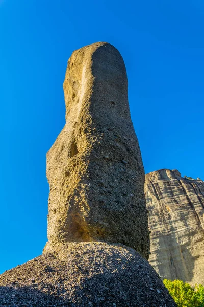 Adhrakhti Obelisco Centro Meteora Greec — Fotografia de Stock