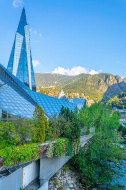 Modern bina Caldea spa adlı Andorra la Vell