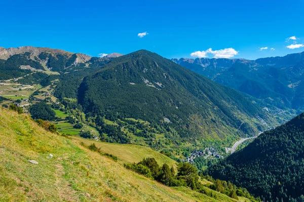 Pyrenäen Berge Von Andorr Aus Gesehen — Stockfoto