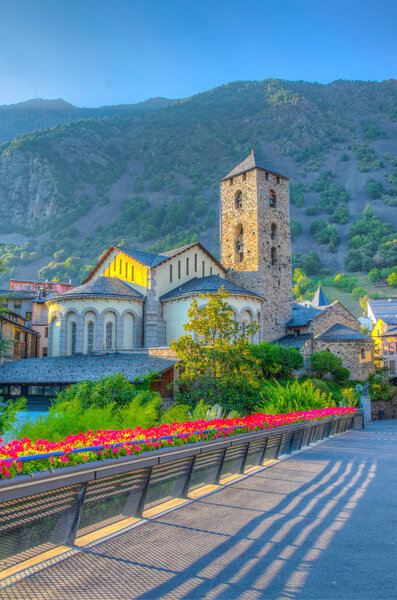 Saint Stephen church in Andorra la Vell