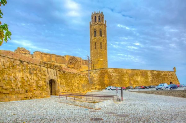 Catedral Seu Vella Lleida Spai —  Fotos de Stock