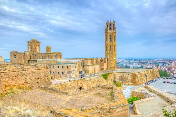 Cattedrale Seu Vella Lleida Spai — Foto Stock